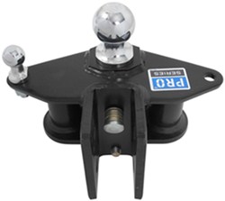 adjustable drop hitch with sway control