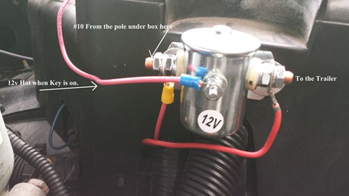 tow ready battery isolation solenoid