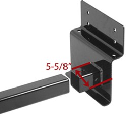 Dimensions of the Curt RV Hitch # 13703 | etrailer.com