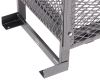 storage box cargo basket 23x79 rack'em heavy-duty for open trailers - lockable lid steel 250 lbs