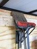 0  tool rack pre-drilled holes rack'em shovel for enclosed trailers - holds up to 6 shovels