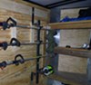 0  utility trailer 1 line spool rack'em trim rack for trailers