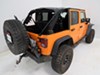 0  complete soft top system no bow required rampage trail all-season 2-in-1 kit for jeep - sailcloth black diamond