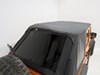 0  complete soft top system no doors rampage trail all-season 2-in-1 kit for jeep - sailcloth black diamond
