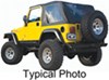 no doors bow system required rampage trail top all-season 2-in-1 soft for jeep - tinted windows sailcloth black diamond
