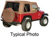 upper doors includes bow system rampage complete soft top kit for jeep - included tinted windows spice