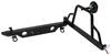 off-road bumper steel rampage rear recovery for jeep - swing away spare tire carrier semigloss black powder coat