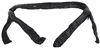 Rampage Padded Rear Roll Bar Covers for Jeep - Black