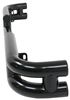 off-road bumper steel rampage rear double tube for jeep - black powder coated