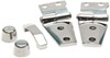 hood trim kit rampage complete for jeep - polished stainless steel