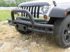 2009 jeep wrangler unlimited  front bumper double tube on a vehicle