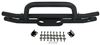 off-road bumper double tube rampage front for jeep - grille guard light mounts black powder coated steel