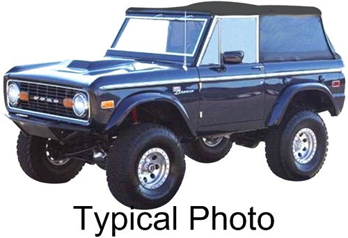 Rampage Replacement Soft Top for Ford Bronco - Tinted Windows ...