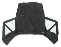 Rampage Replacement Soft Top Fabric for Suzuki - Clear Windows - Black Denim