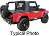 rampage cab top and tonneau cover for jeep - black denim