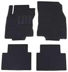 Road Comforts Custom Auto Floor Mats - Front and Rear - Black - RC39HB