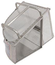 Rack'Em Multi-Mount Grass Catcher - Aluminum and Stainless Steel - RCMMS4