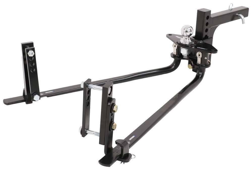 Reese 49911 Round Bar Weight Distribution Kit with Integrated Sway - 6,000 lbs
