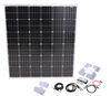 roof mounted solar kit agm calcium flooded lead acid gel redarc mount charging system with controller - 200 watt panel