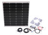 roof mounted solar kit gel agm flooded lead acid calcium redarc rv panel with charge controller - 80 watt
