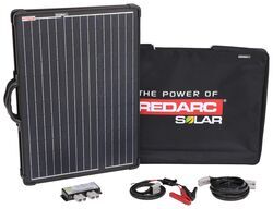 Redarc Portable Solar Panel with Controller - 120 Watt Solar Panel - RED65VR