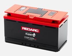 Redarc Alpha150 Lithium RV Battery - LiFePO4 - 12V - 150 Amp Hour - RED72RR