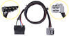 trailer brake controller plugs into plug-and-play wiring harness for redarc tow-pro controllers