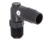 connectors and fittings 1/4 x 1/2 inch valterra rv plumbing fitting - 90-degree elbow male adapter mpt barb