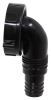 valterra rv fresh water connectors and fittings elbow fitting for abs fresh-water tanks - 90-degree 1-1/2 inch fpt x 3/4 barb