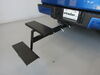 0  hitch extender for brophy hitch-mounted stairs - 2 inch hitches black powder coated steel