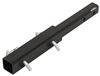 Hitch Extender for Brophy Hitch-Mounted Stairs - 2" Hitches - Black Powder Coated Steel
