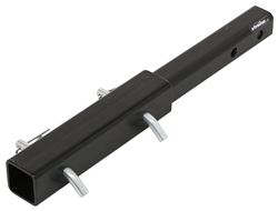 Hitch Extender for Brophy Hitch-Mounted Stairs - 2" Hitches - Black Powder Coated Steel - RHSE