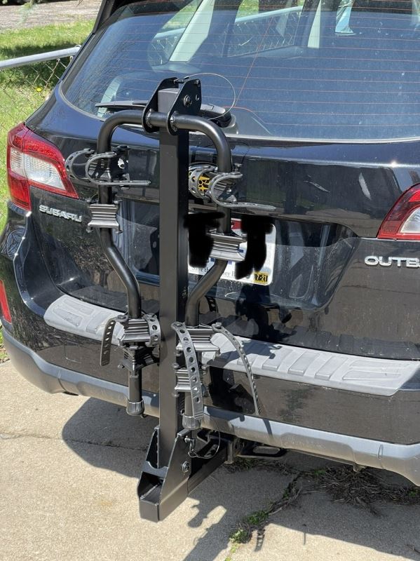 bike rack for minivan no hitch