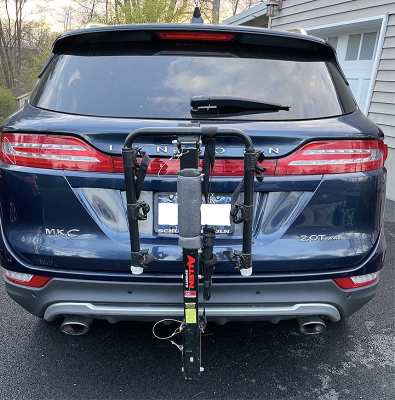 2018 Lincoln MKC Curt Trailer Hitch Receiver - Custom Fit - Class II ...