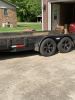 Aluminum Liger Trailer Wheel - 16" x 6" Rim - 6 on 5-1/2 - Glossy Black customer photo