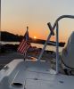 Taylor Made USA Boat Flag Kit for Pontoon Boats - 12" Tall x 18" Long Flag - 24" Pole customer photo