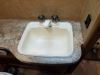RV Bathroom Faucet - Dual Knob Handle - Parchment customer photo