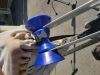 Bow Roller Assembly w/ Bells for 4" Wide Bracket - TPR - 1/2" Shaft - Blue customer photo
