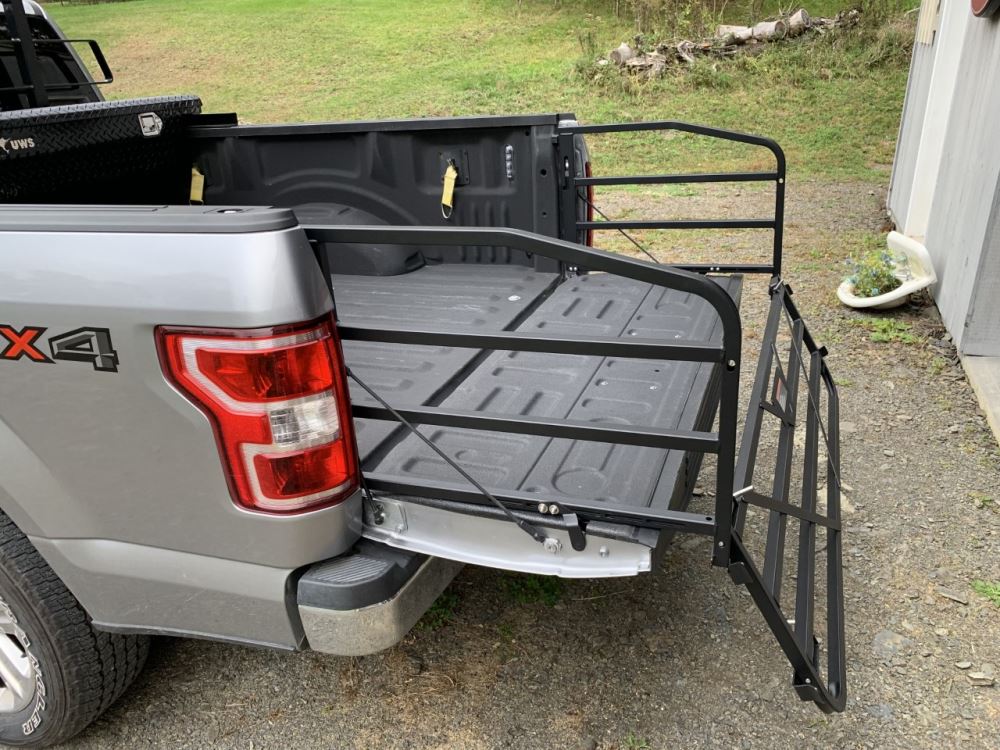 CURT Universal Truck Bed Extender with Fold-down Tailgate 18325 - The Home  Depot