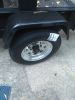 Single Axle Jeep Style Trailer Fender - Cold Rolled Steel - 8" to 12" Wheels - Qty 1 customer photo