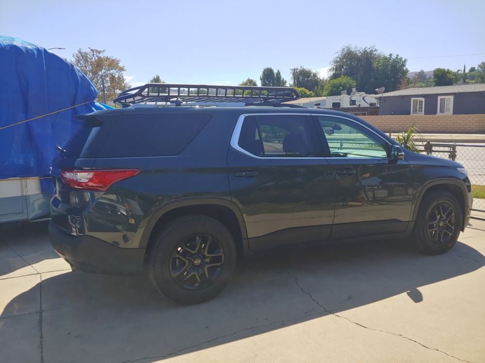 2019 BMW X7 Thule AeroBlade Edge Roof Rack for Raised, Factory Side ...