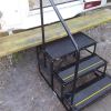 Econo Porch Trailer Step with Handrail and Landing - Double - 7" Drop/Rise, 20-1/2" Tall customer photo