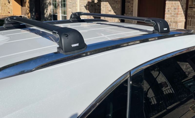 Thule AeroBlade Edge Roof Rack for Raised, Factory Side Rails ...