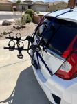 prius bike rack trunk