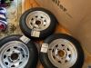 Loadstar 4.80-12 Bias Trailer Tire with 12" Galvanized Wheel - 5 on 4-1/2 - Load Range C customer photo