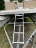 Jif Marine Underdeck Pontoon Ladder for Round Decks - 4 Steps - 48" Tall - 300 lbs - Aluminum customer photo