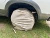Adco Designer Tyre Gard RV Tire Covers for 33" to 35" Tires - Single Axle - Tan - Qty 4 customer photo