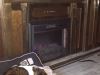 Greystone RV Curved Electric Fireplace with Logs - 26" Wide - Recessed Mount - Black customer photo