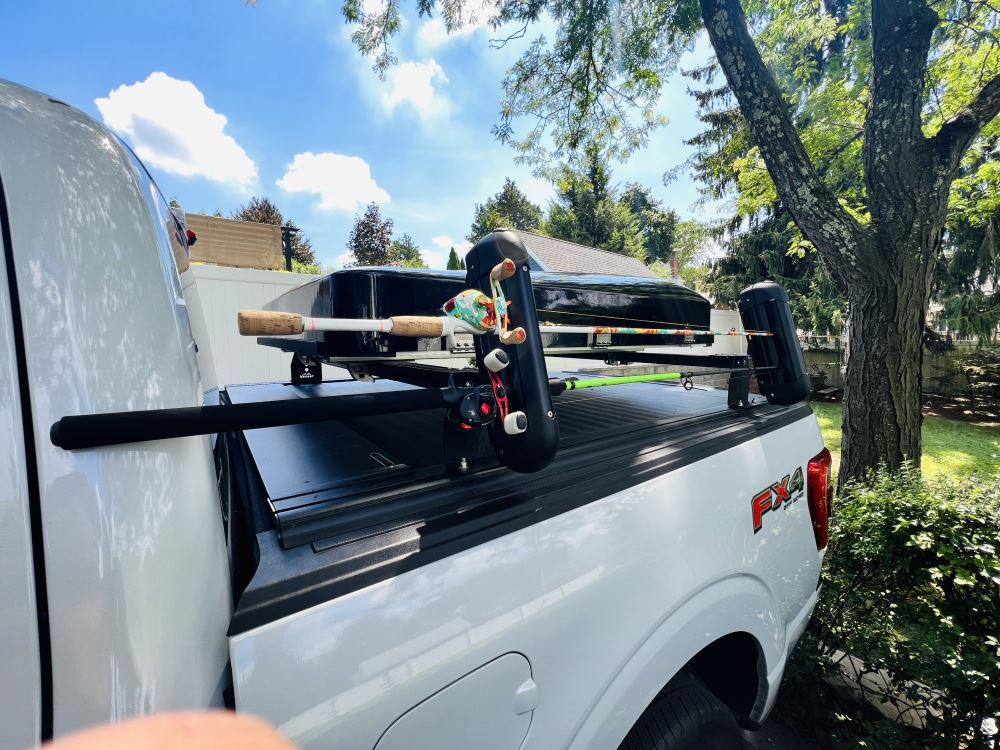  Rhino Rack Ski, Snowboard & Fishing Rod Carrier with Universal  Mounting Bracket, Easy Use & Fitment, Heavy Duty; for All Vehicles; 4WD,  Pick Up Trucks, SUV's, Wagon's, Sedan's; Lightweight 