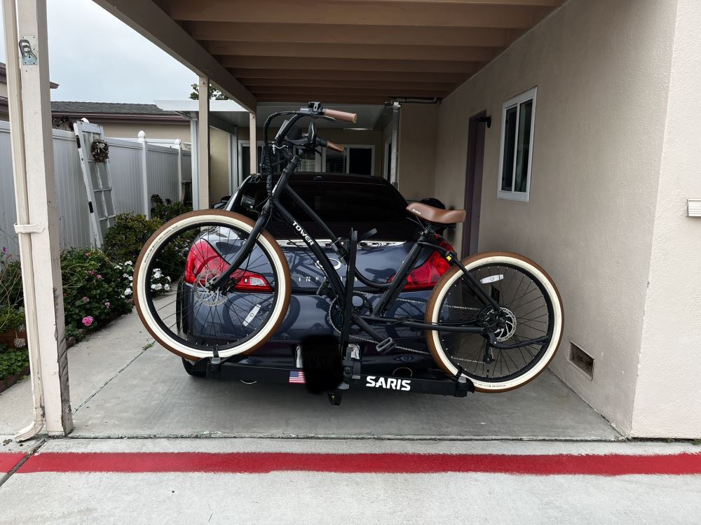 Nissan 350z bike discount rack